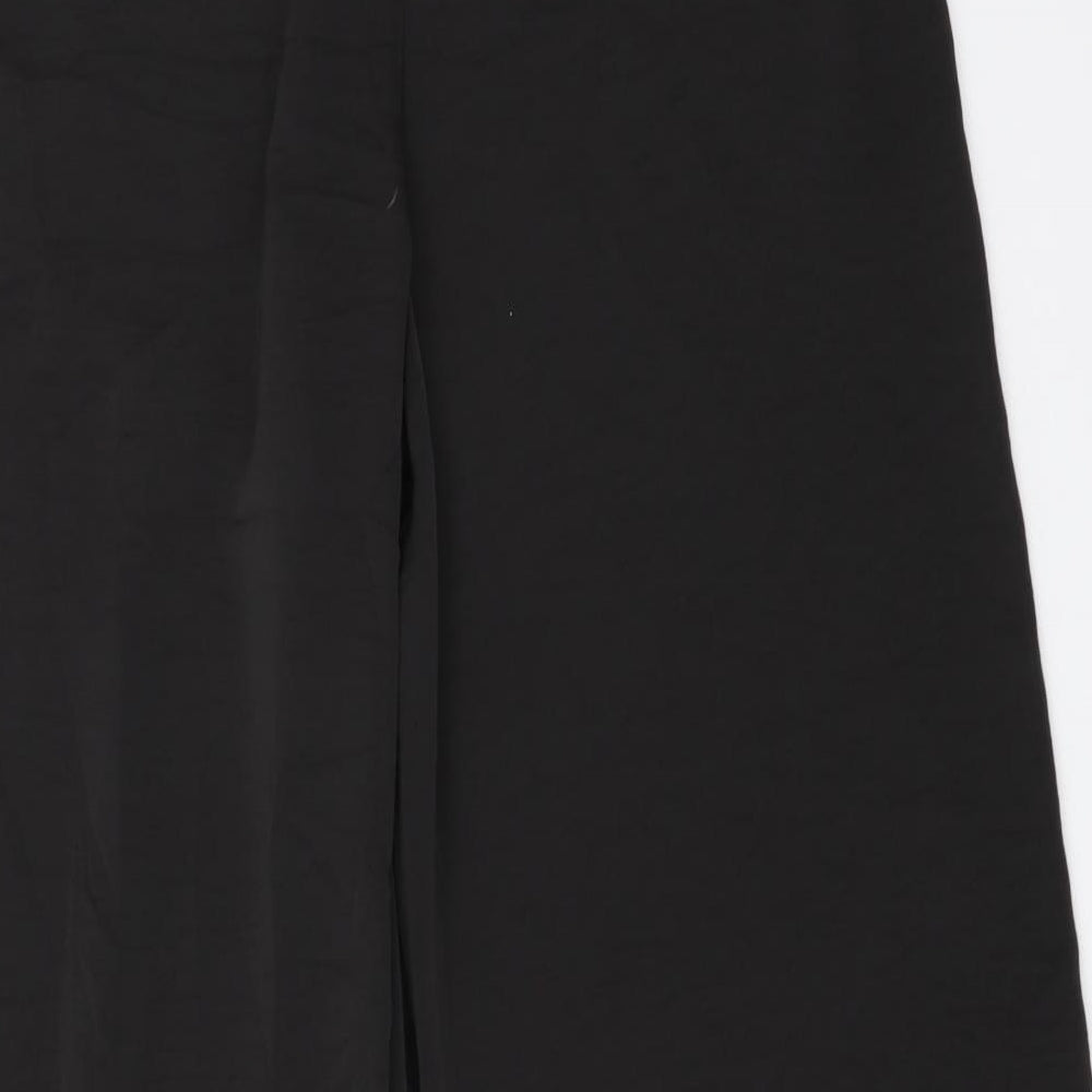 Preworn Womens Black Trousers Size 29 in L29 in