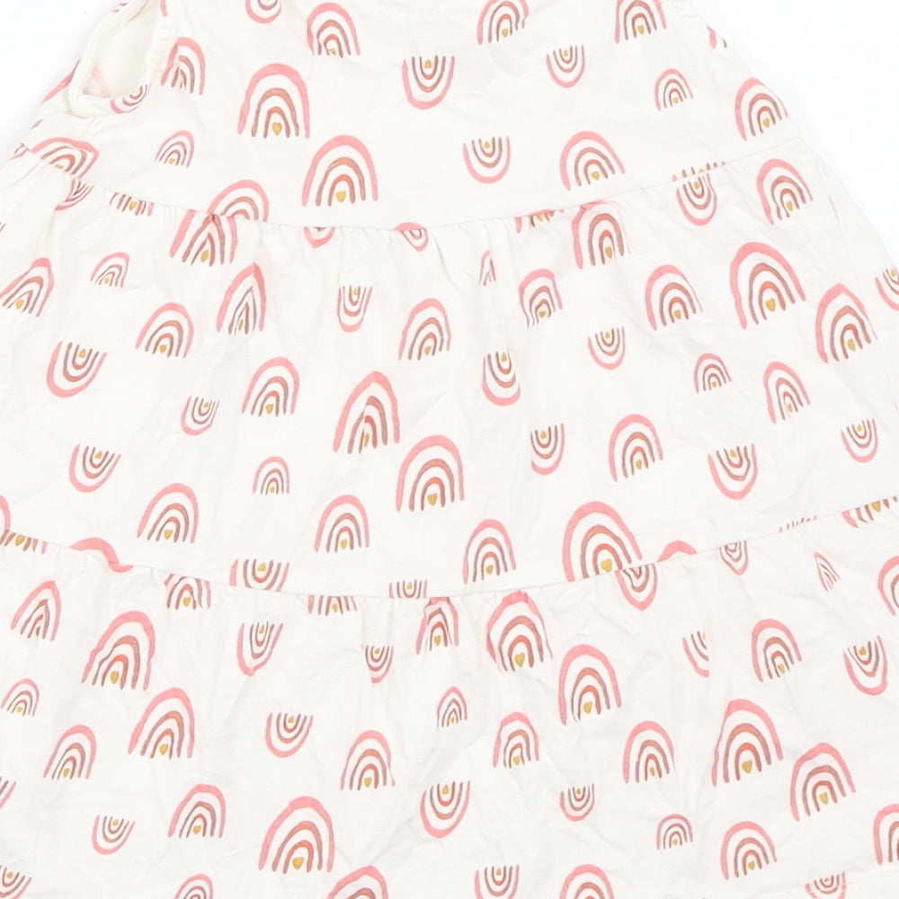 Primark Girls Ivory Trapeze & Swing Size 18-24 Months