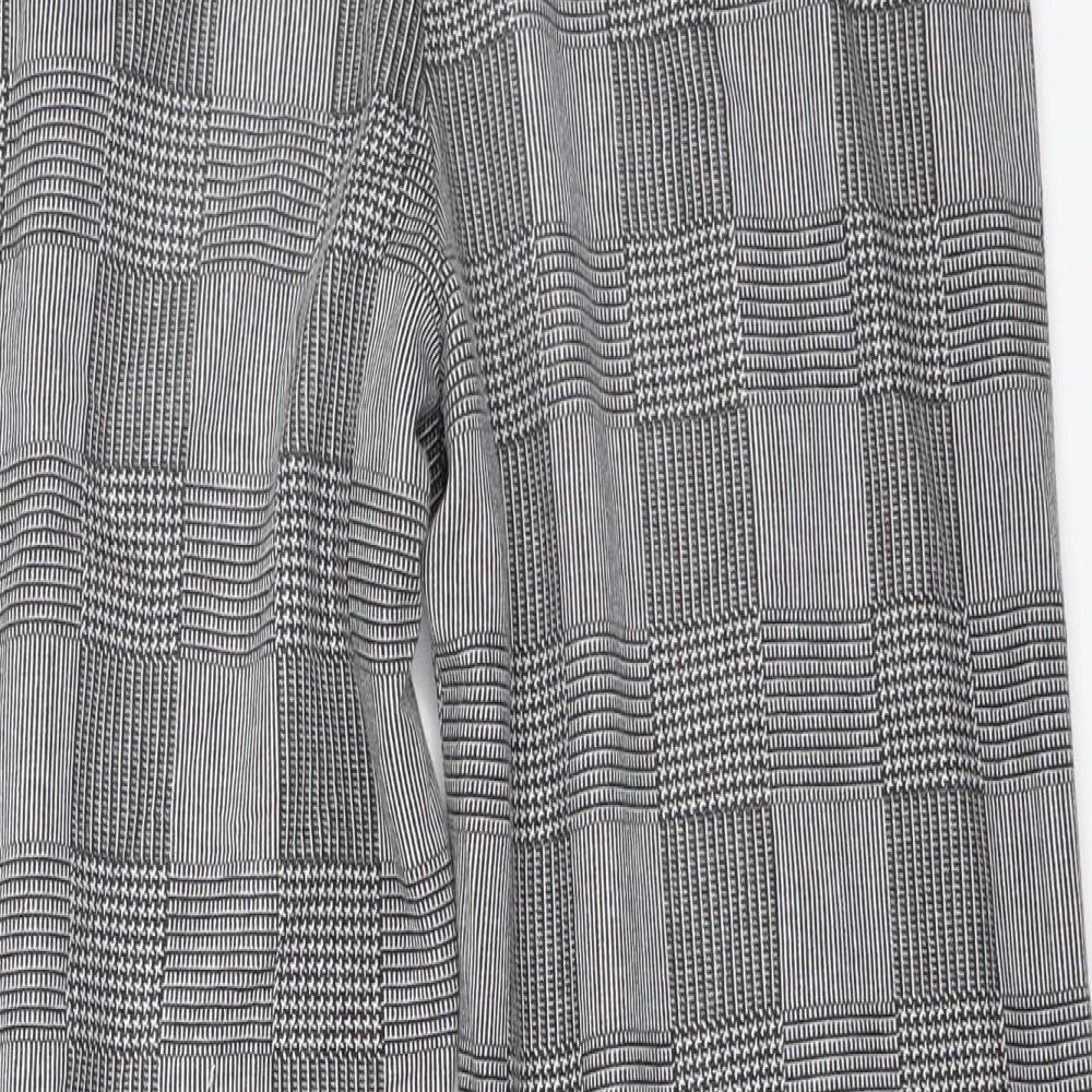 Ayanapa Womens Grey Trousers Size 8 L24.5 in
