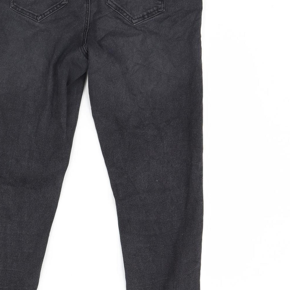 Pieces Womens Black Denim Skinny Jeans Size 38 in L30 in