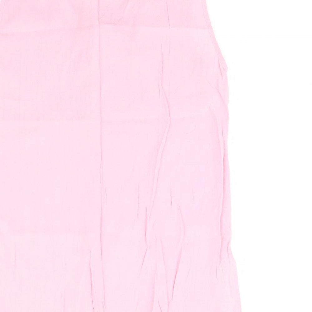 Antonia Bay Womens Pink Basic Tank Size 10