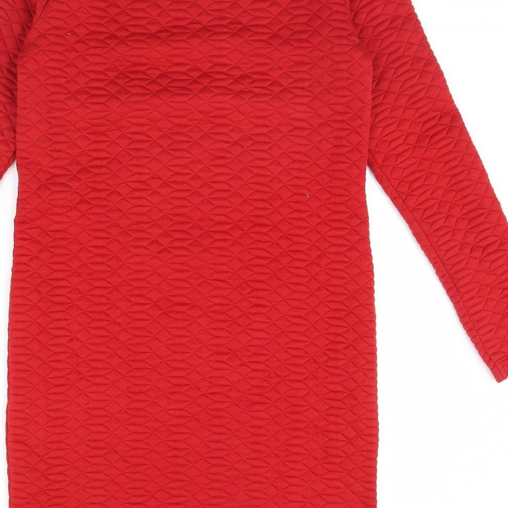 Jaqueline de Yong Womens Red Mini Size S