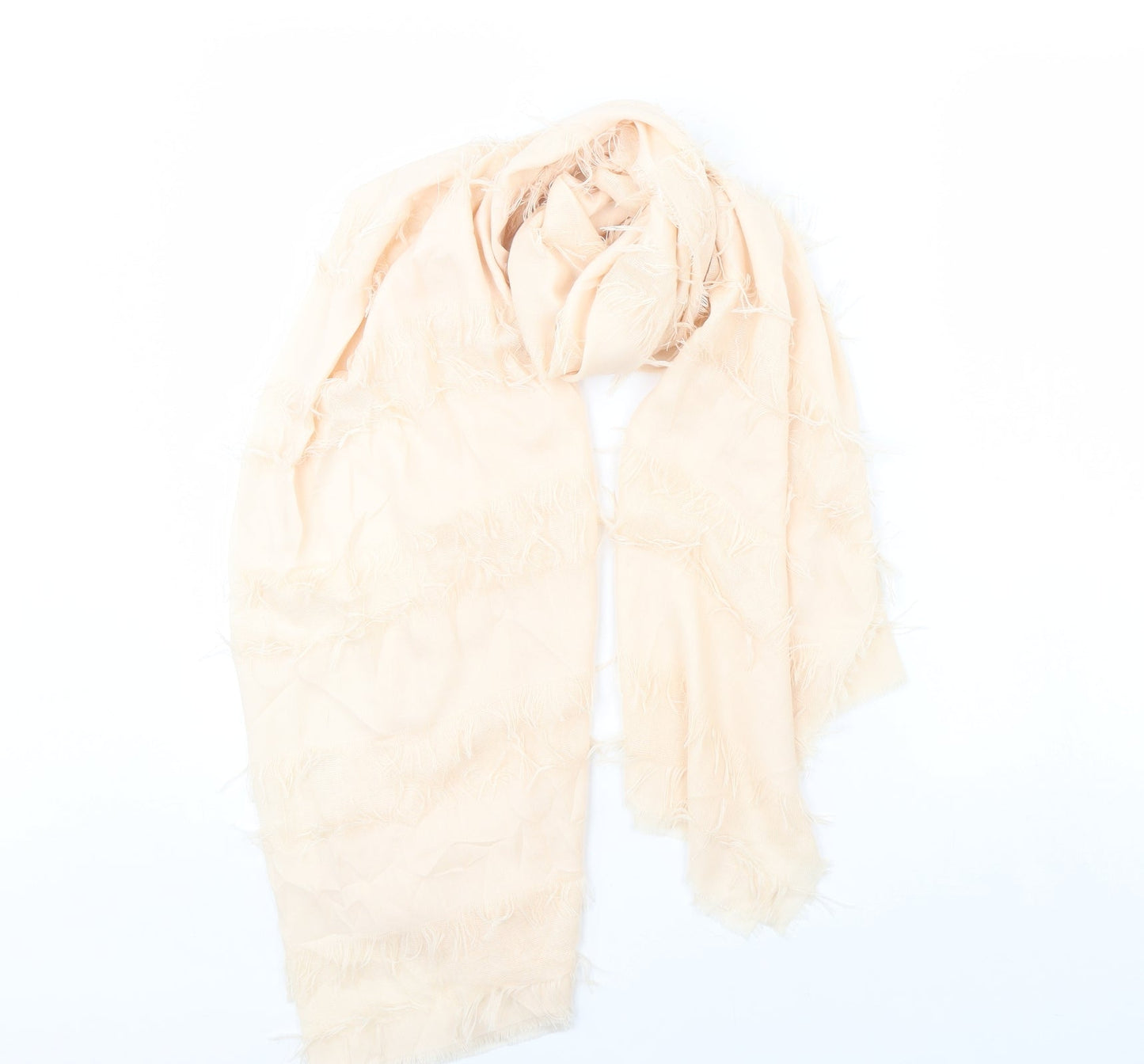 Preworn Womens Ivory Scarf