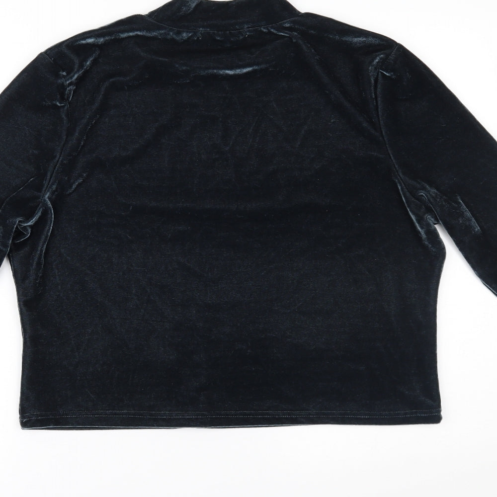 Primark Womens Green Basic Blouse Size 18