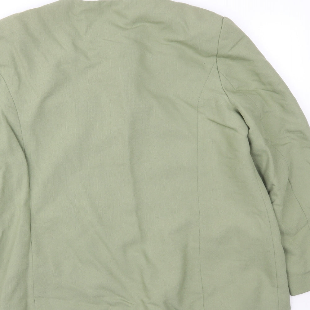 Bonmarché Womens Green Jacket Blazer Size 20