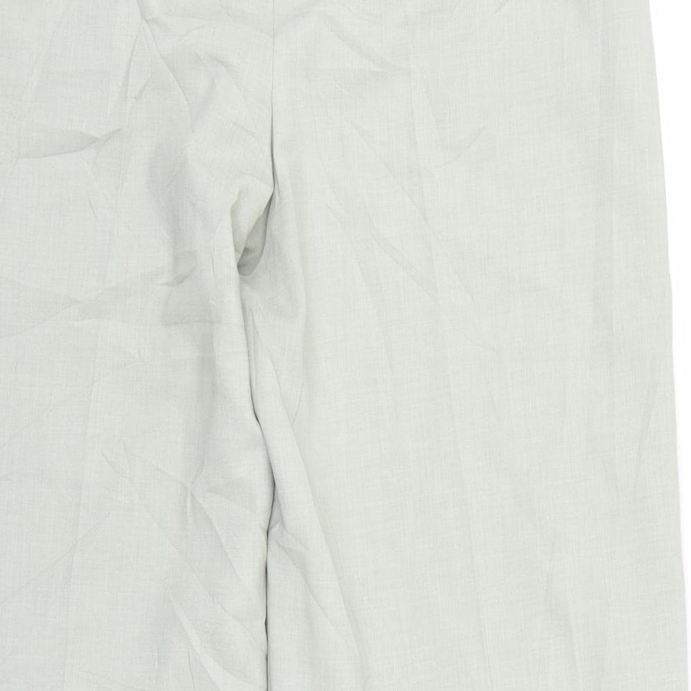Marks and Spencer Womens Green Trousers Size 18 L28 in