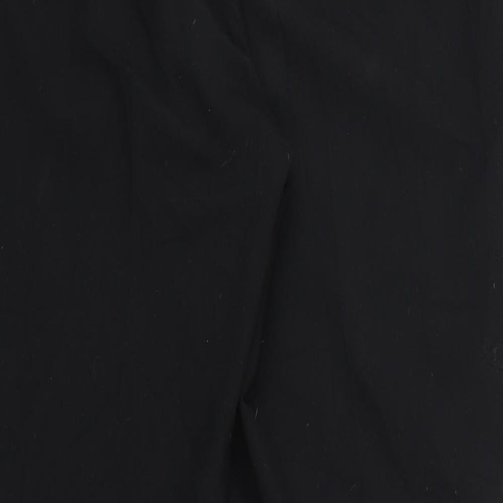 Marks & Spencer Womens Black Trousers Size 14 L26 in