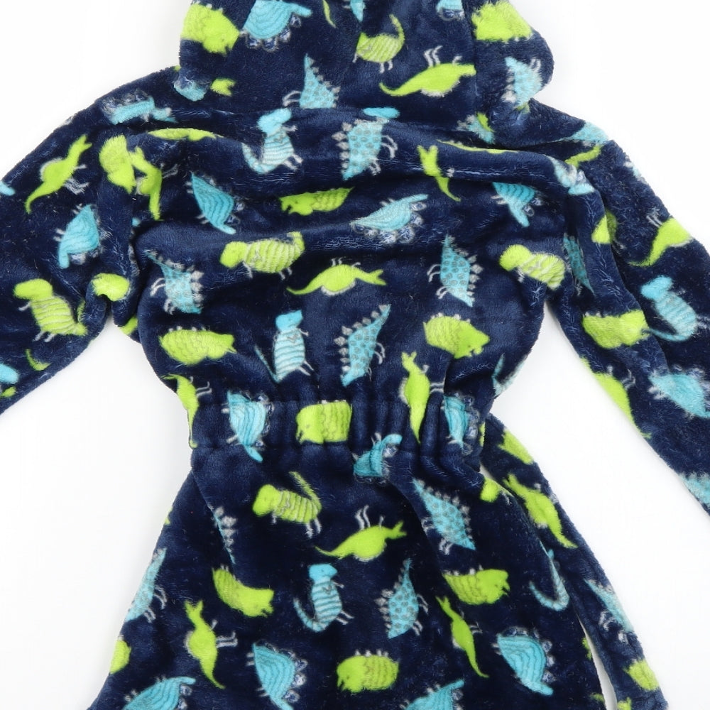 Dynamic Boys Multicoloured Geometric Robe Size 4-5 Years