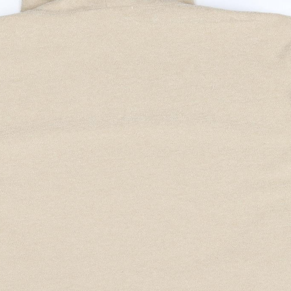 George Womens Beige Pullover Hoodie Size 12