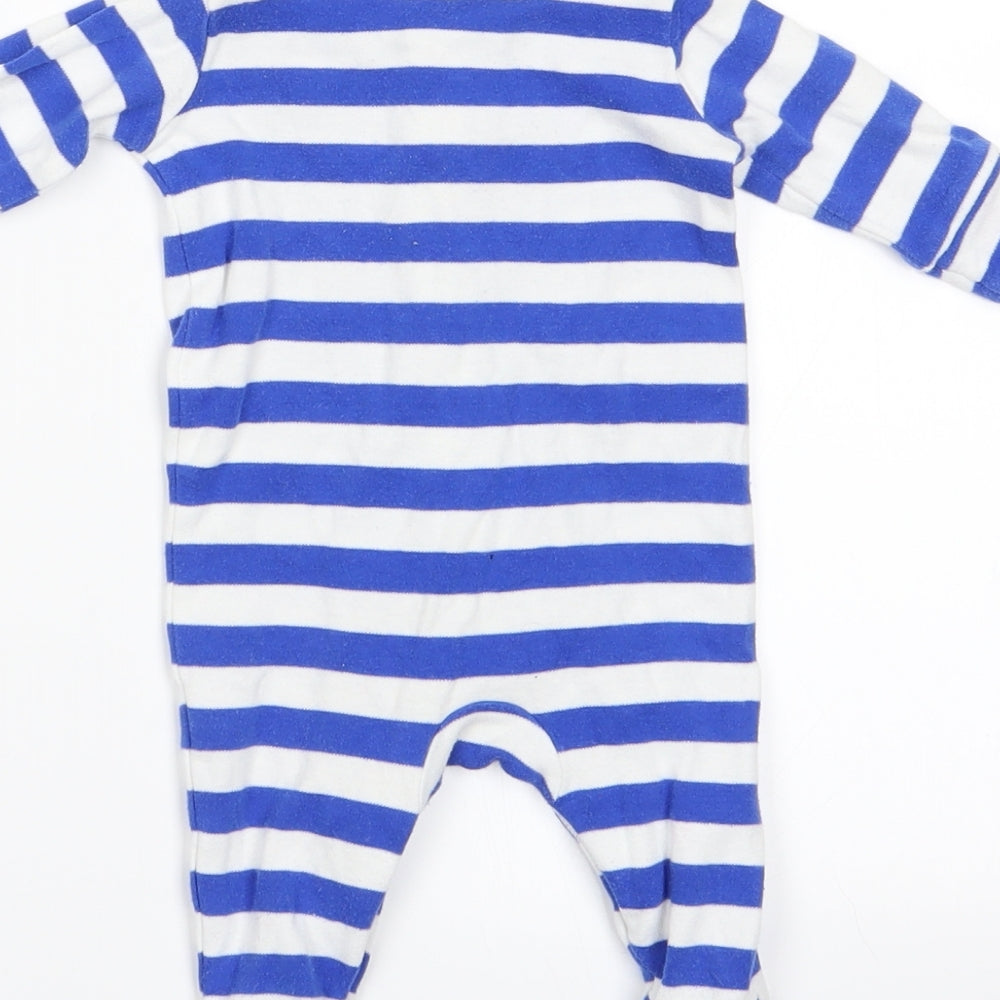 NEXT Boys Blue Striped One-Piece Size 0-3 Months