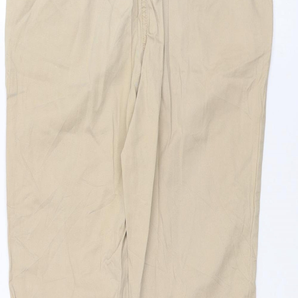 Cubus Womens Brown Trousers Size 8 L28 in