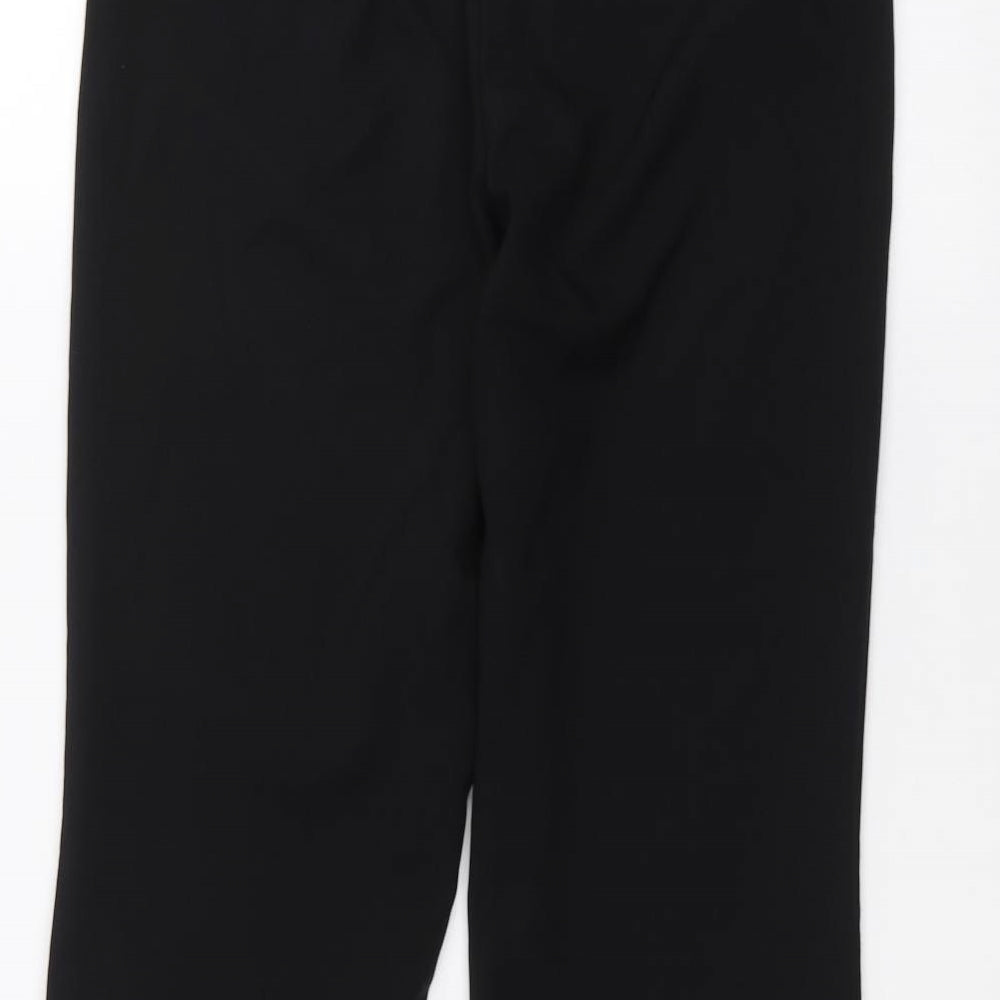 George Womens Black Trousers Size 10 L26 in