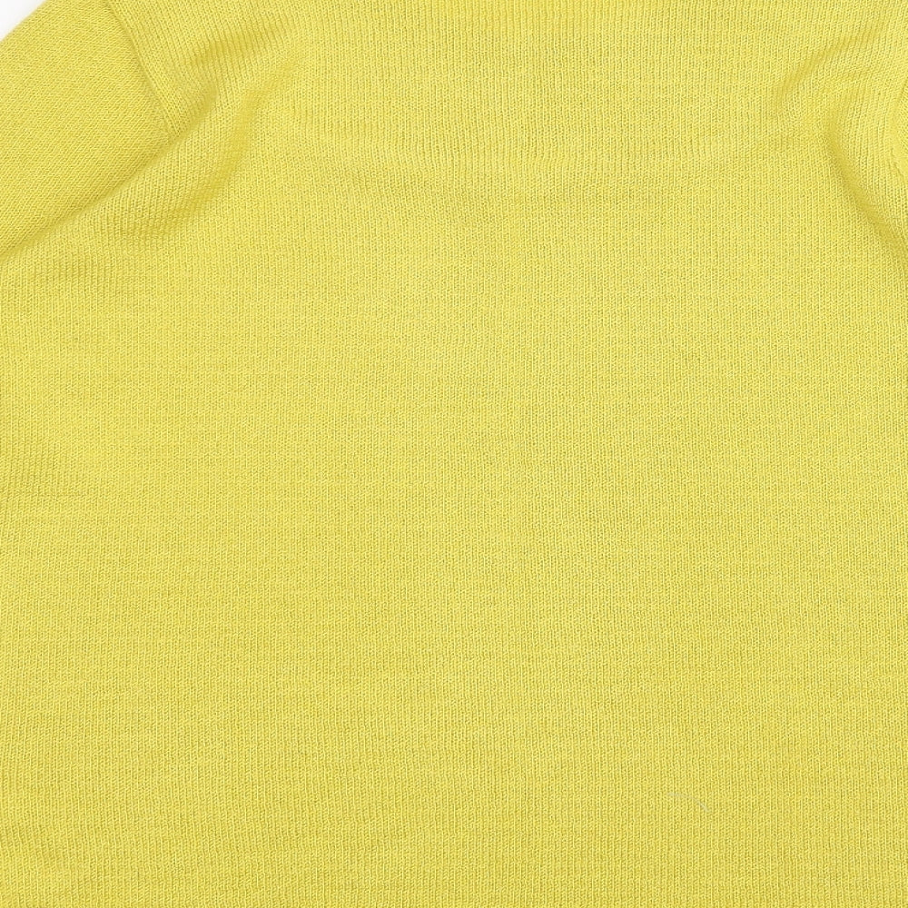 Stack shop Womens Yellow Pullover Jumper Size M