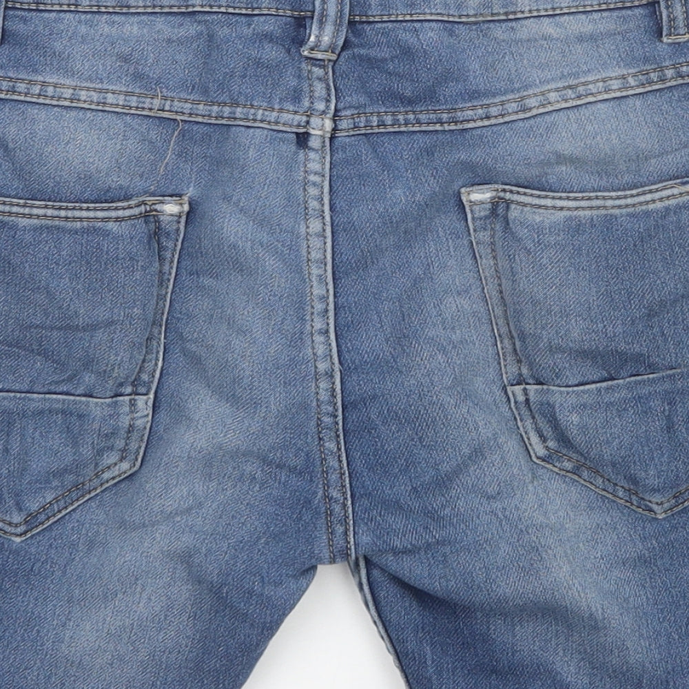 Preworn Womens Blue Cut-Off Shorts Size S