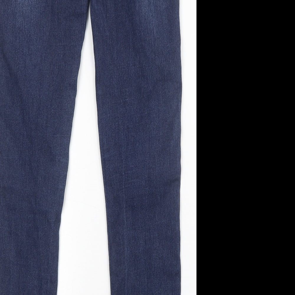 Blue Spice Womens Blue Skinny Jeans Size M L31 in
