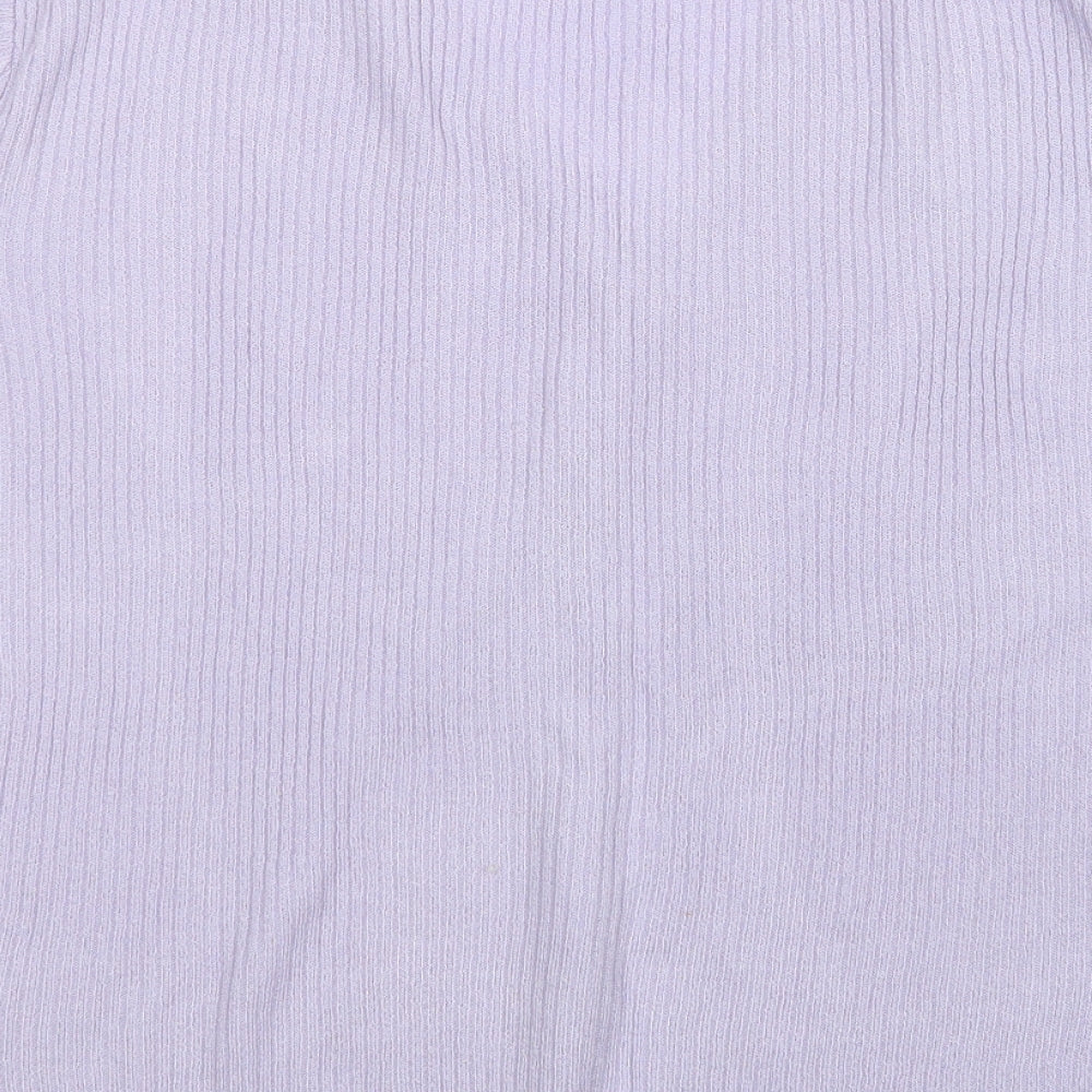 Bonmarché Womens Purple Cardigan Jumper Size L