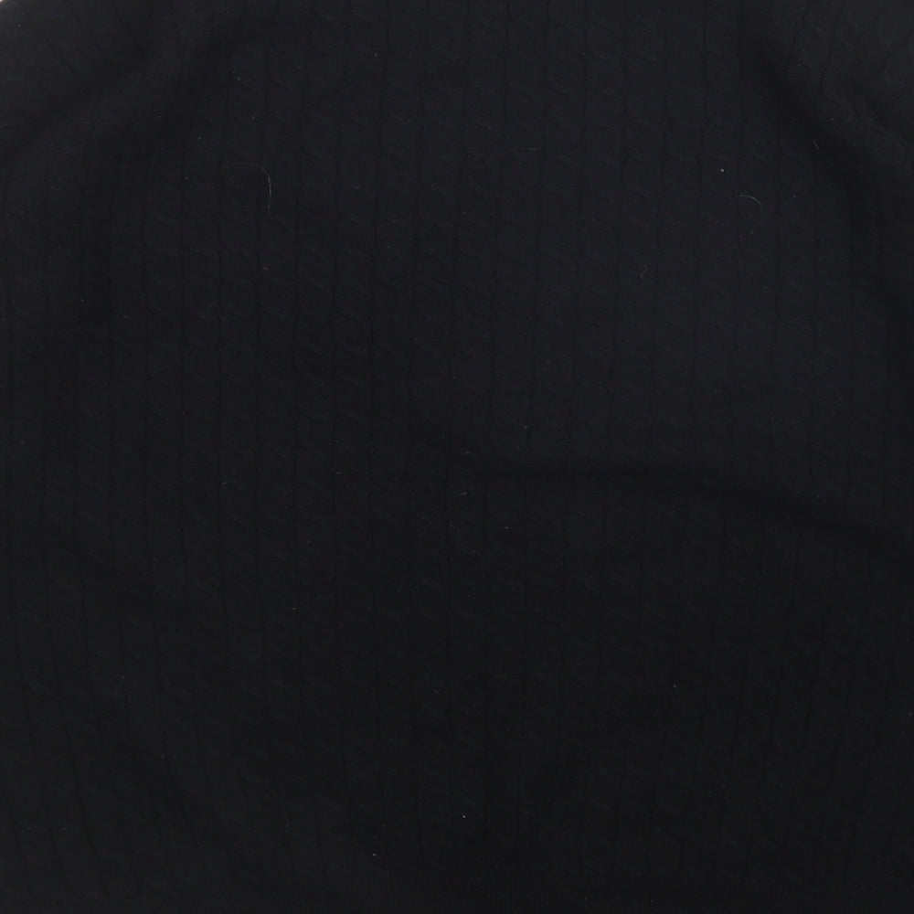 Papaya Womens Black Pullover Jumper Size 10
