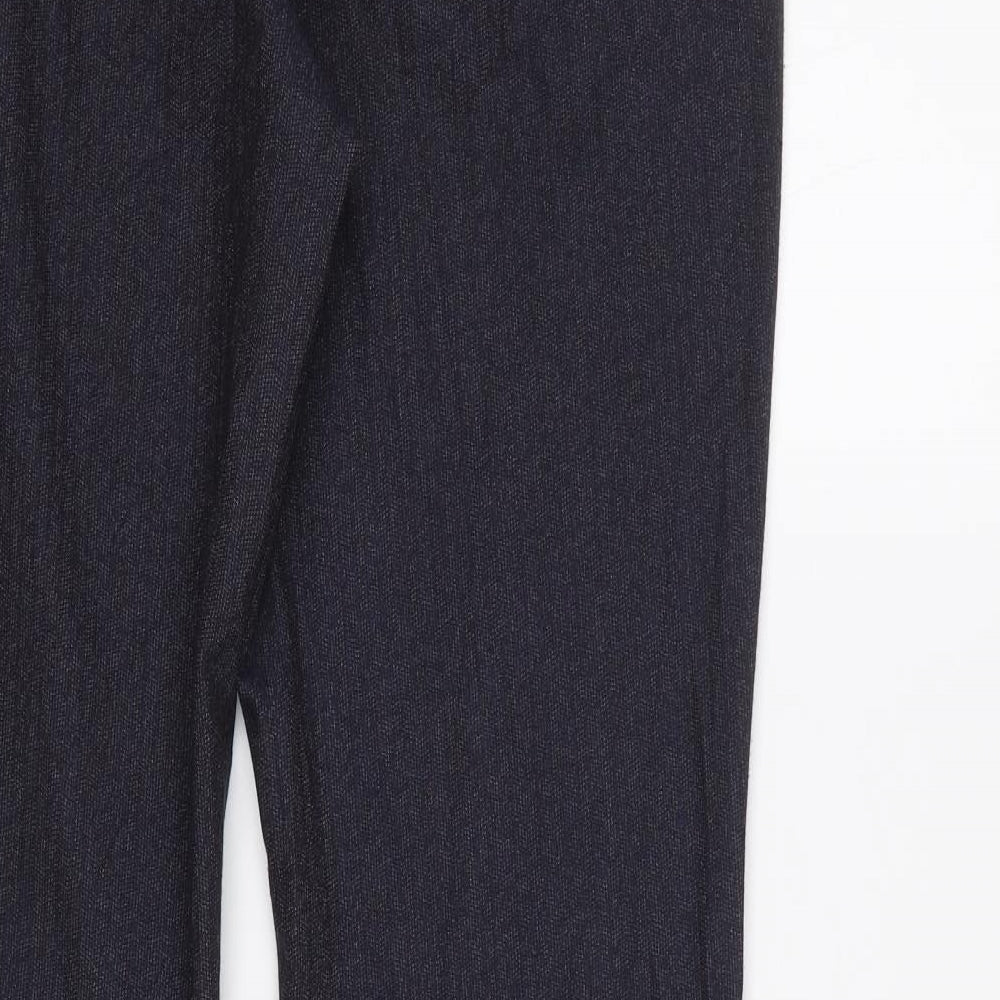 NEXT Womens Blue Dress Pants Trousers Size 10 L29 in