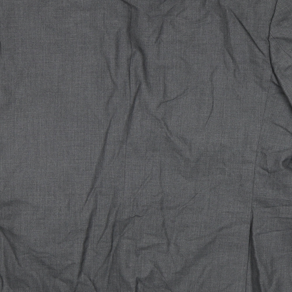 Ocassions Mens Grey Jacket Blazer Size 44