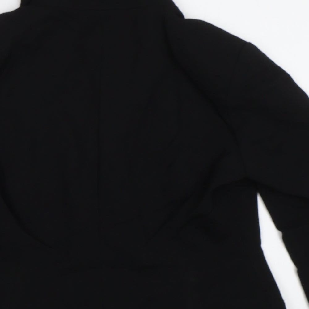 D Uniforms Womens Black Jacket Blazer Size 12