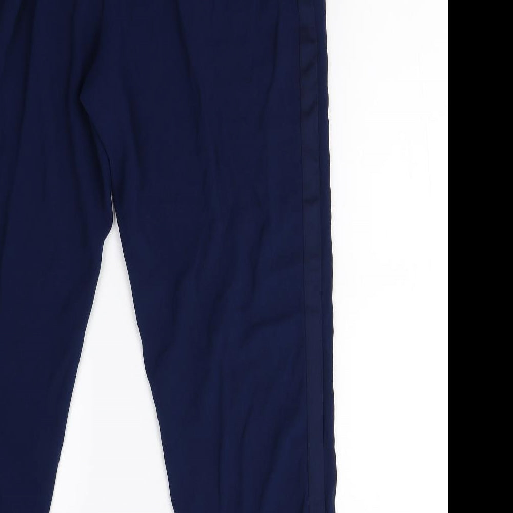 Marks & Spencer Womens Blue Sweatpants Trousers Size 18 L28 in