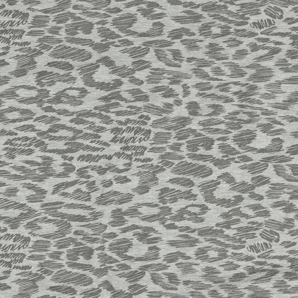 Mango Womens Grey Animal Print T-Shirt Size 12