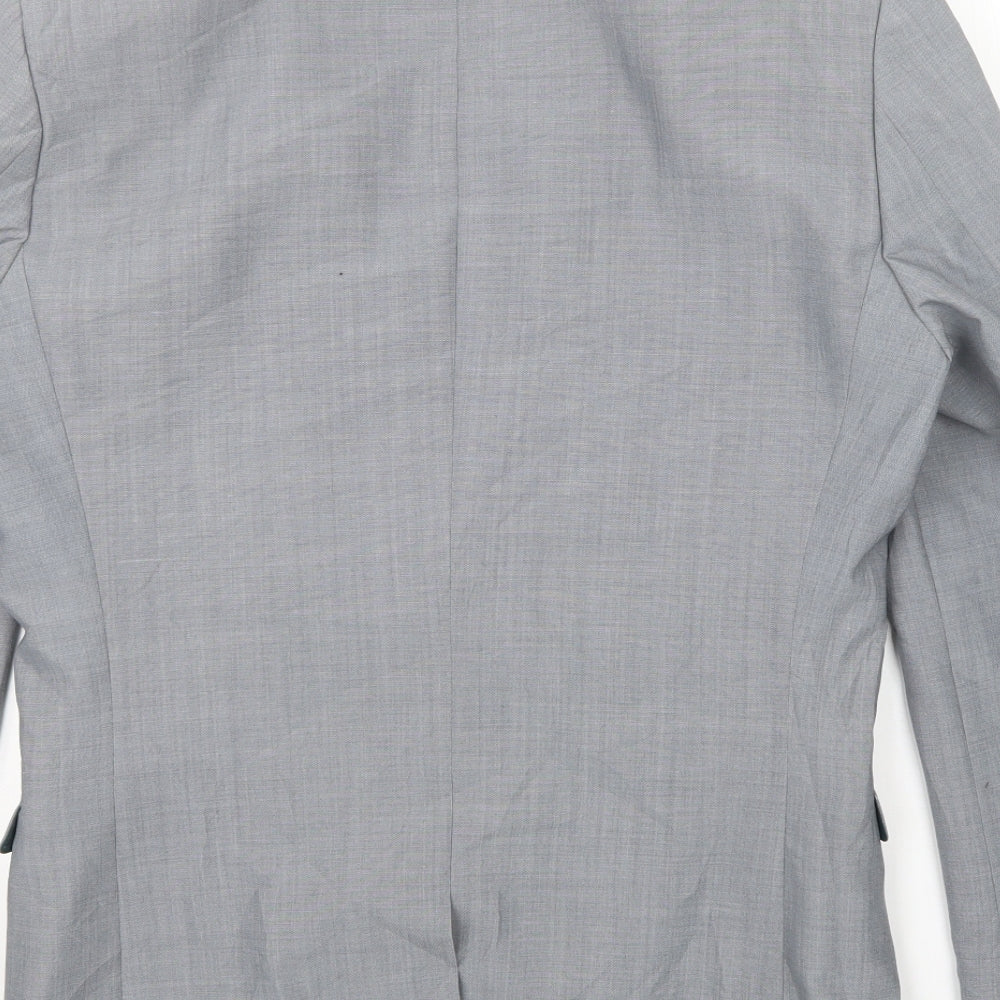 NEXT Mens Grey Jacket Suit Jacket Size 36