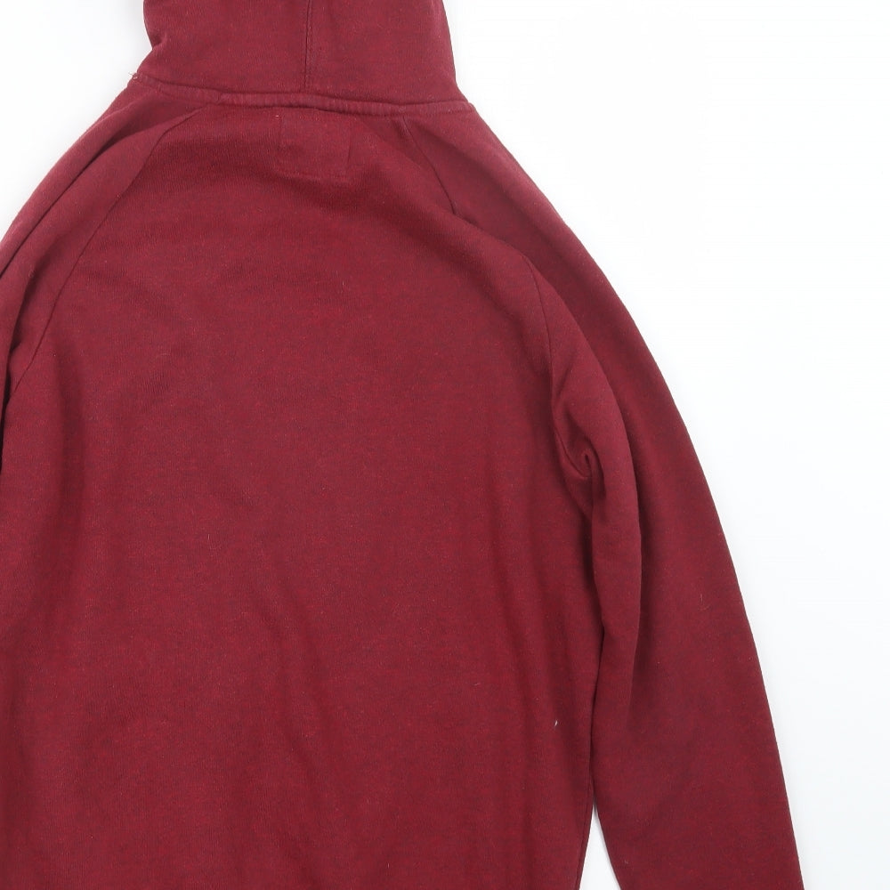 Cedarwood State Mens Red Pullover Hoodie Size S