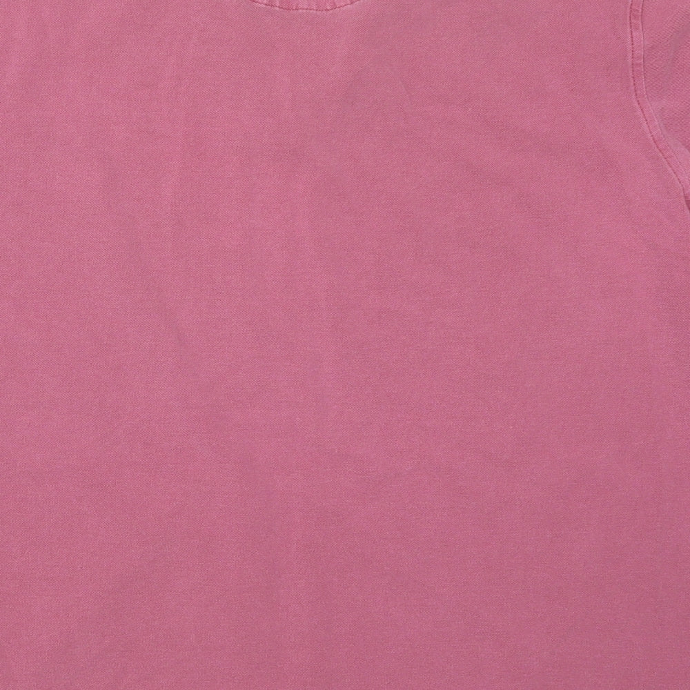 South Coast Mens Pink Polo Size L