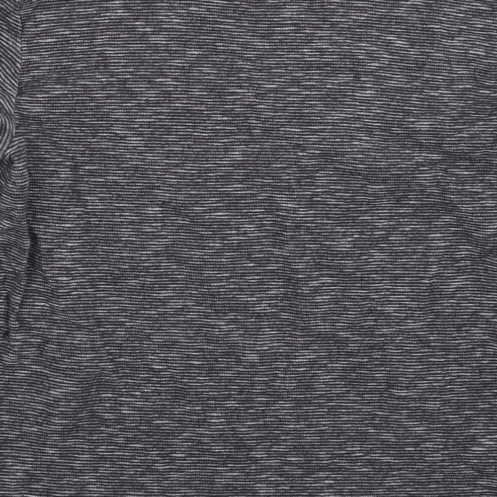NEXT Mens Grey Striped Pullover Sweatshirt Size S