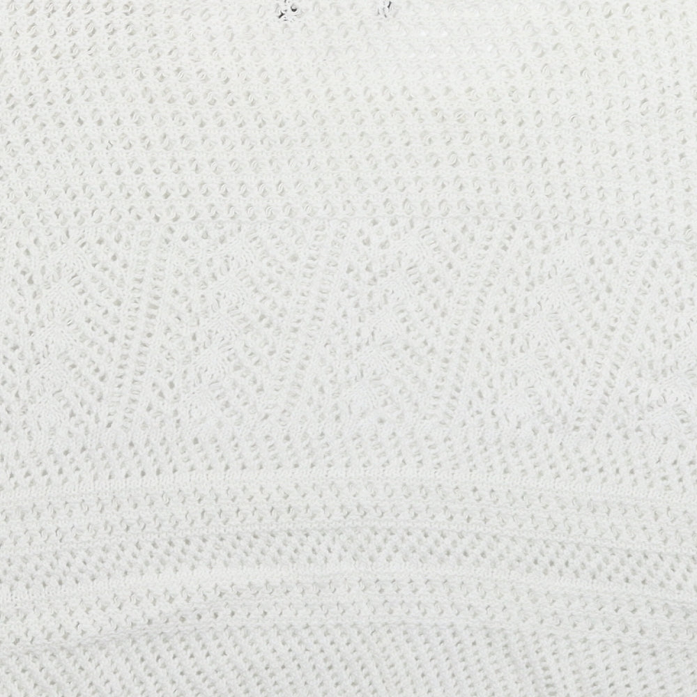 Atmosphere Womens White Knit Pullover Jumper Size 20