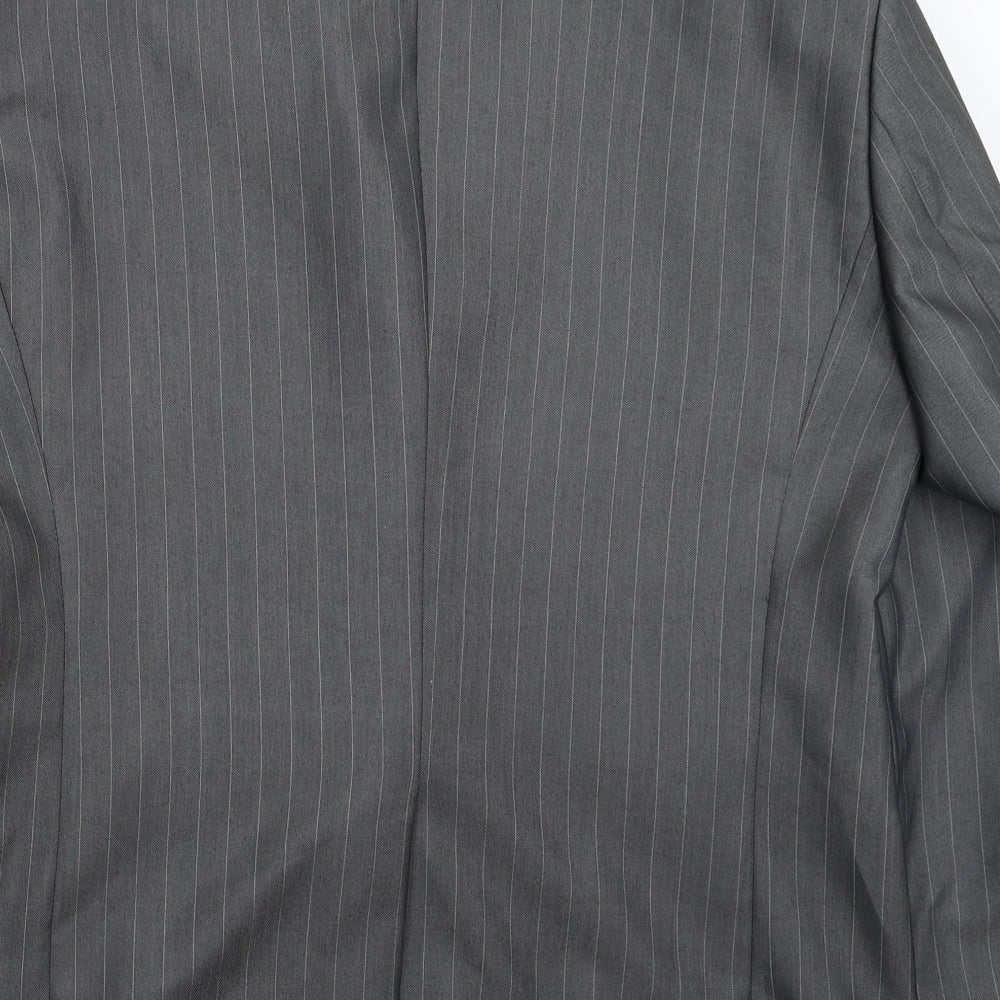 Greenwoods Mens Grey Jacket Suit Jacket Size 44