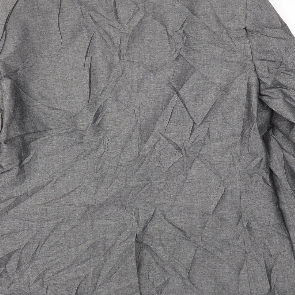 NEW LOOK Mens Grey Jacket Blazer Size 44