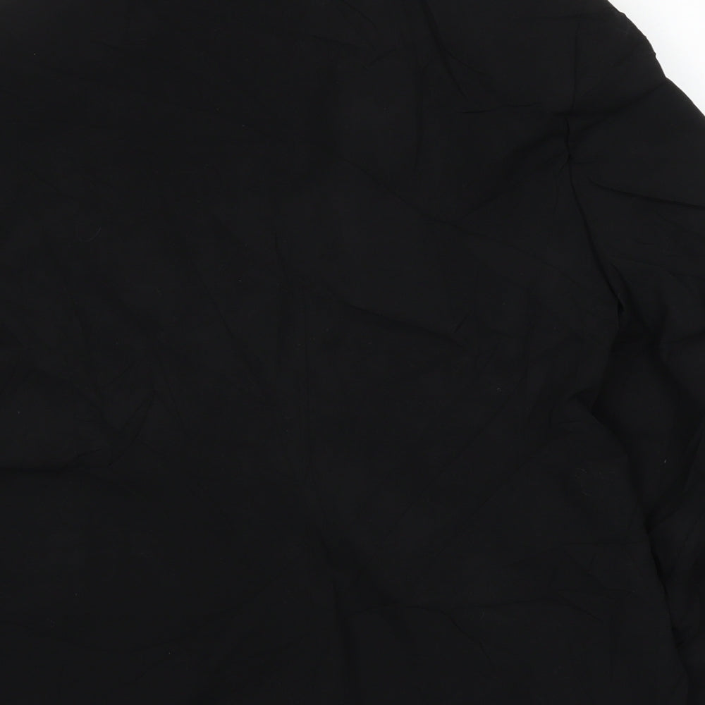debe Womens Black Jacket Blazer Size 14