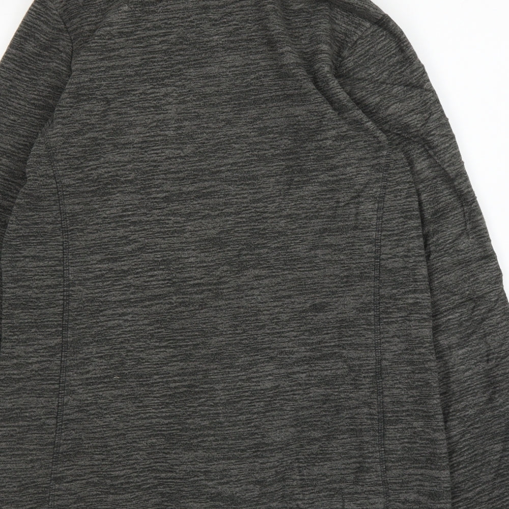 Crivit Womens Grey Full Zip Jumper Size 10