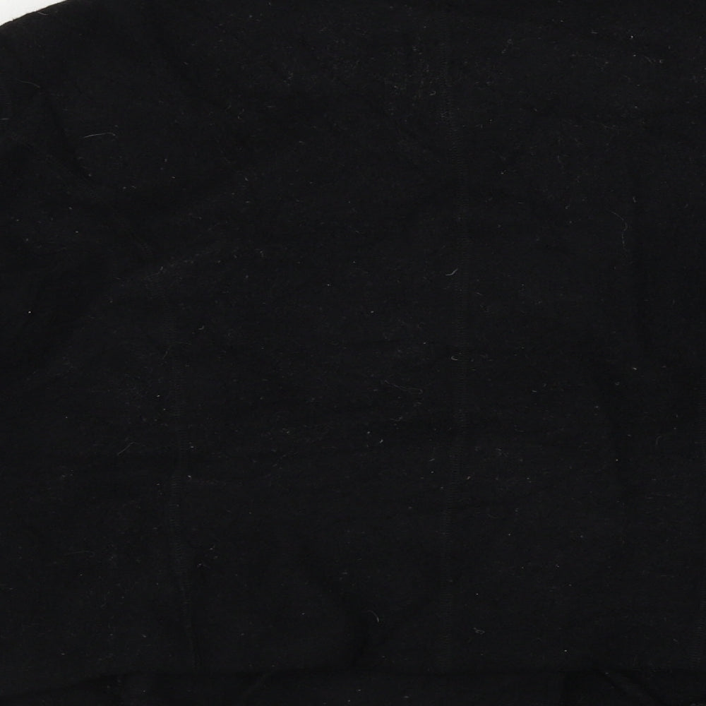 light Womens Black Jacket Coat Size S