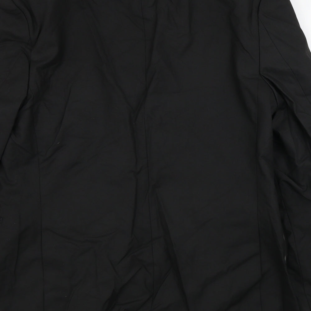 Marks & Spencer Mens Black Jacket Blazer Size 38