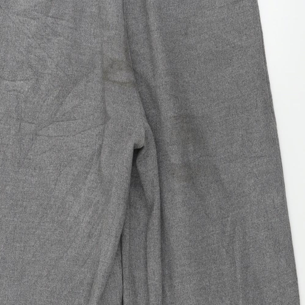 H&M Womens Grey Trousers Size 26 in L25 in