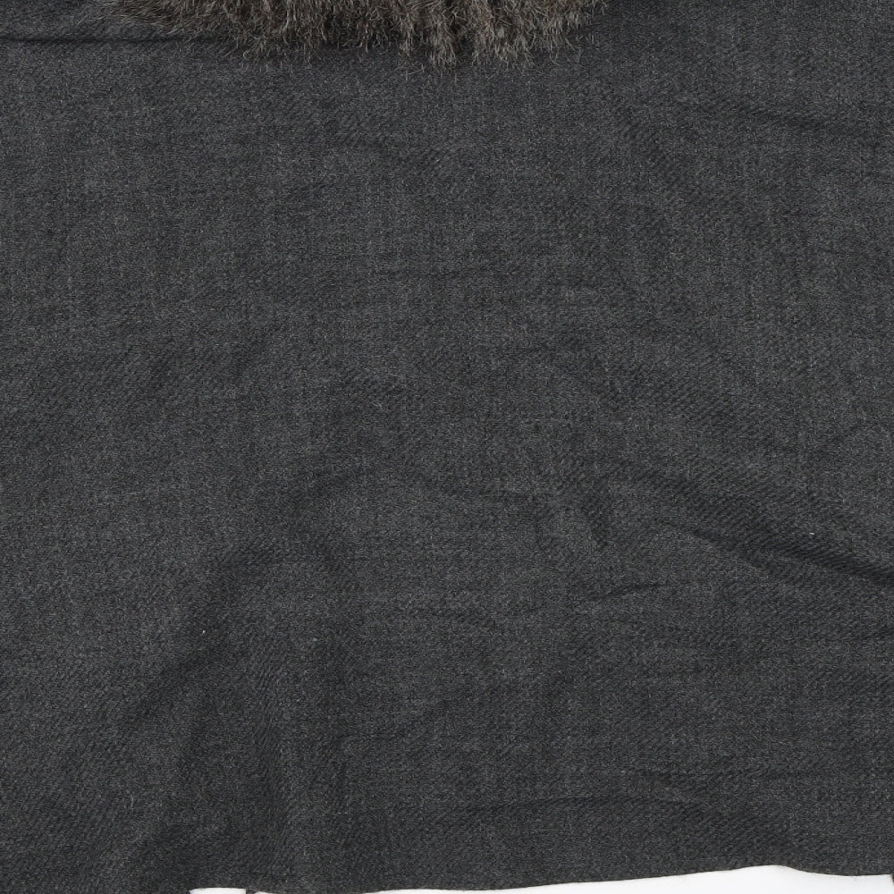 NEXT Womens Grey Cape Jumper One Size