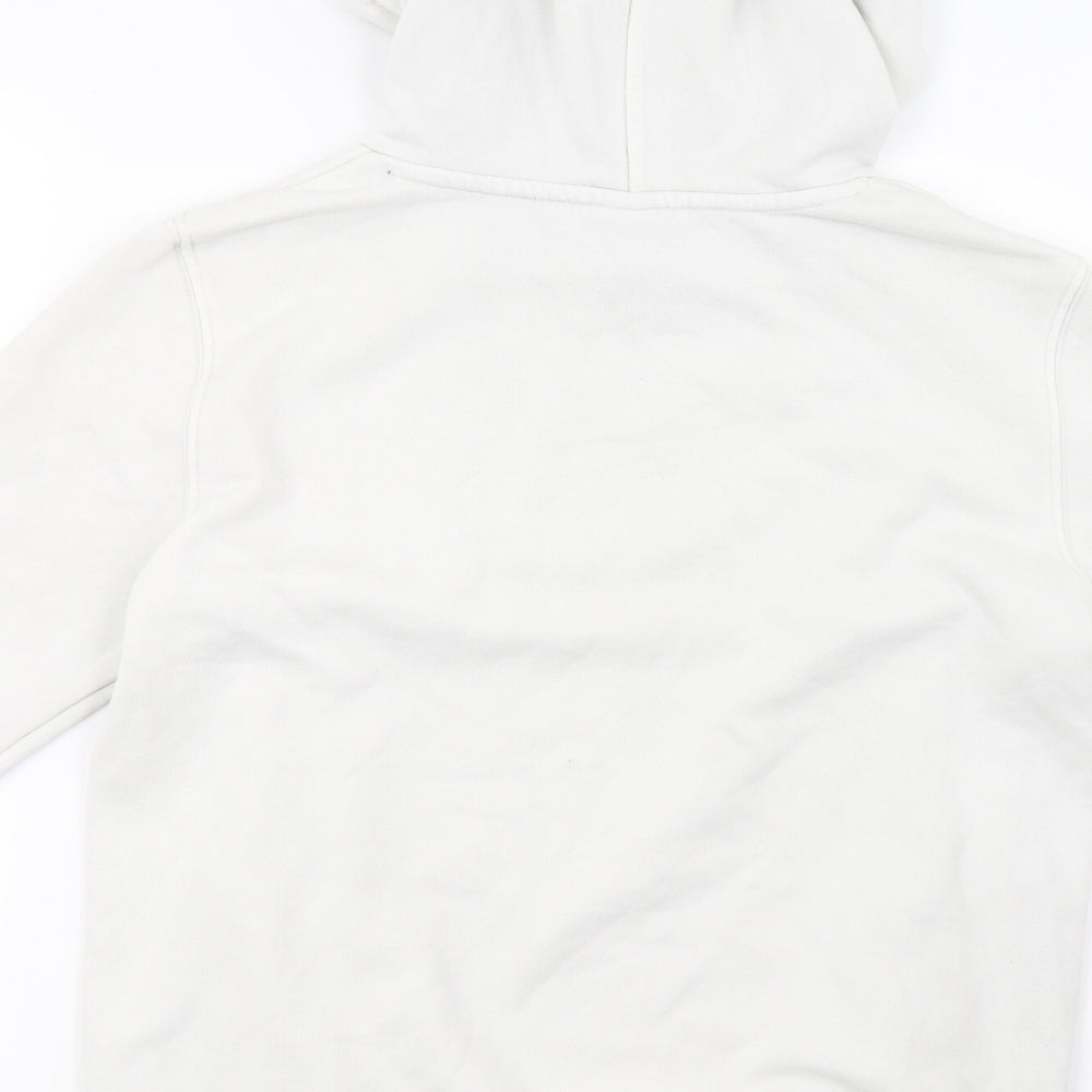 H&M Womens White Pullover Hoodie Size XS