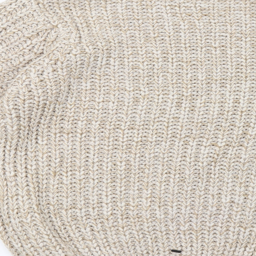lottie lovers Womens Beige Knit Pullover Sweatshirt Size 18