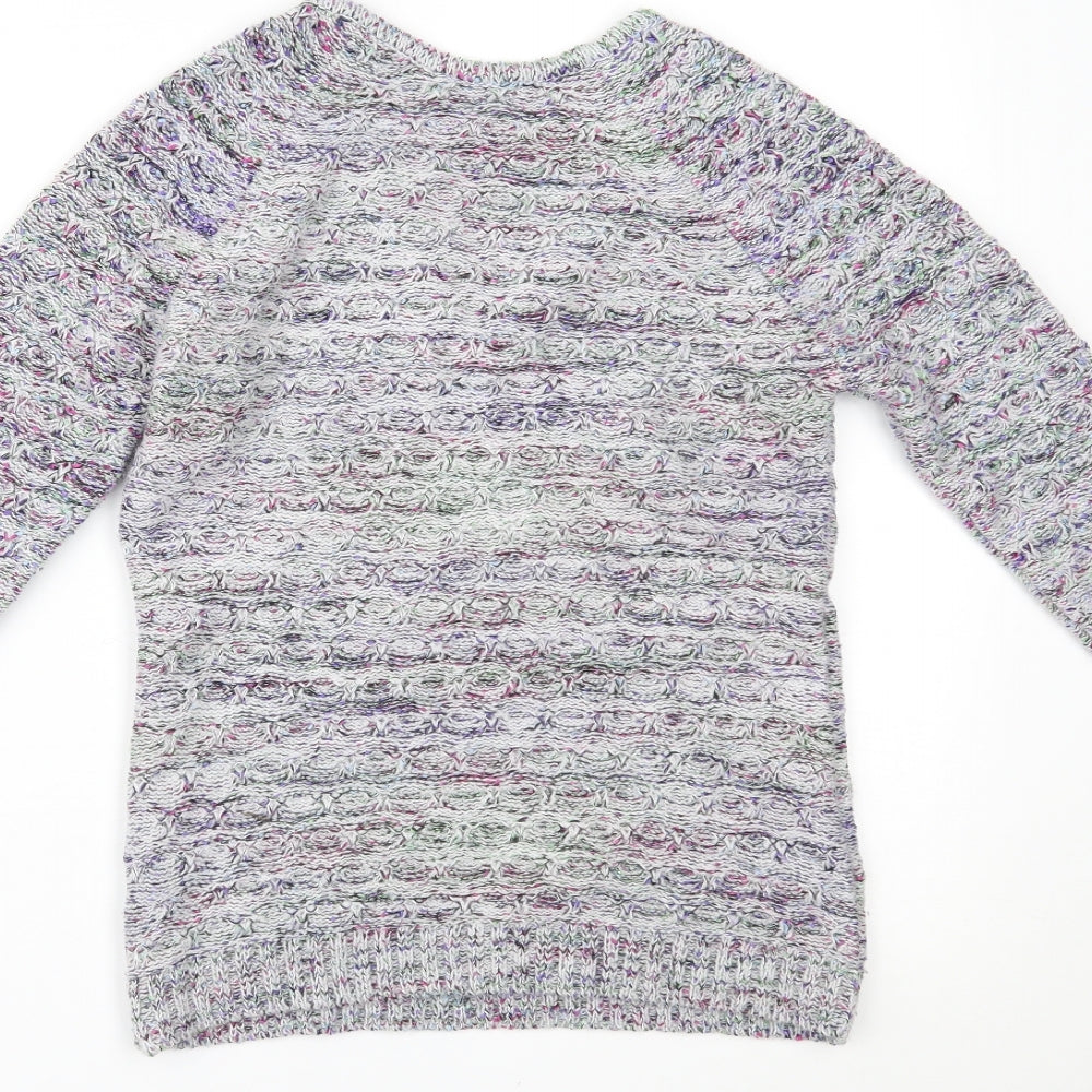 Preworn Womens Multicoloured Pullover Jumper Size 8