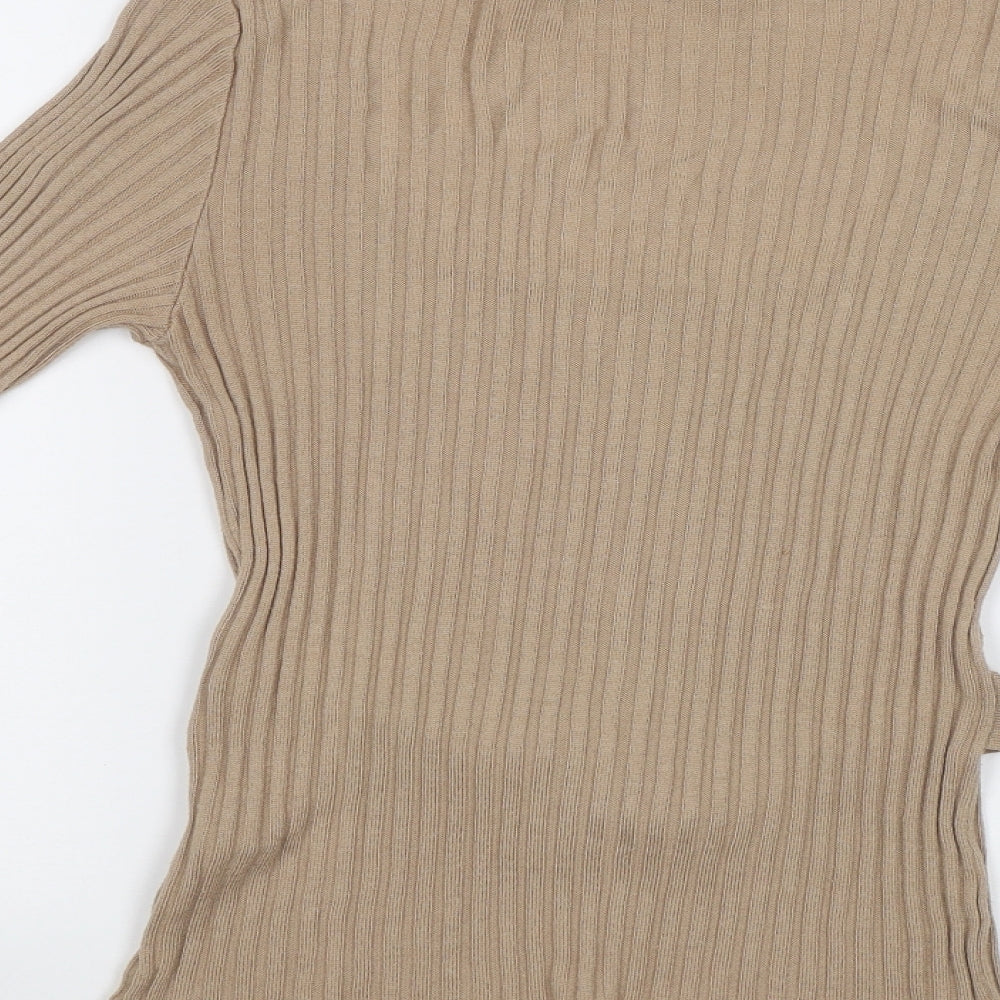 Very Womens Beige Pullover Jumper Size 12
