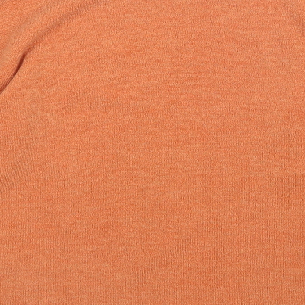 Zara Womens Orange Pullover Jumper Size S