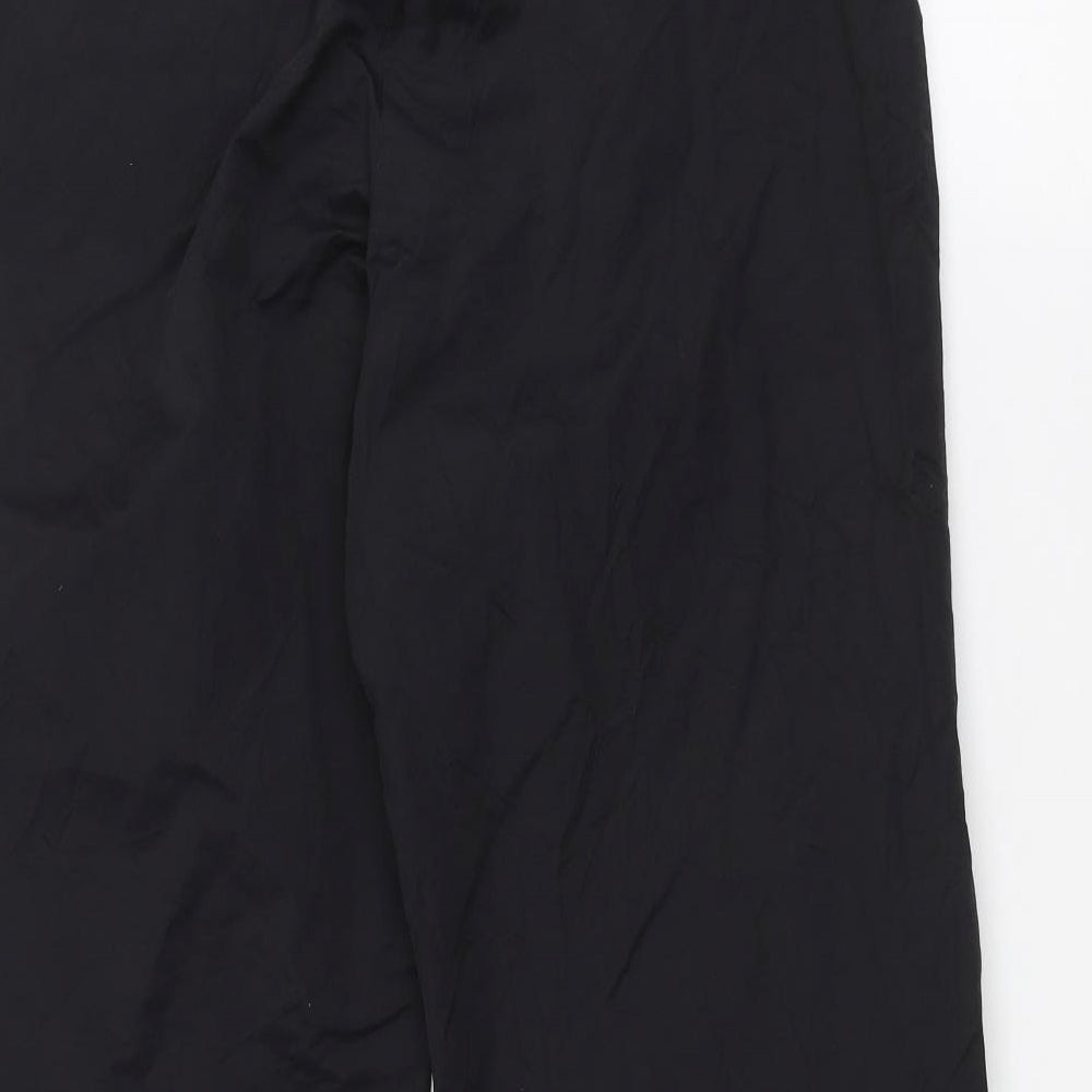 bay Womens Black Trousers Size 14 L22 in