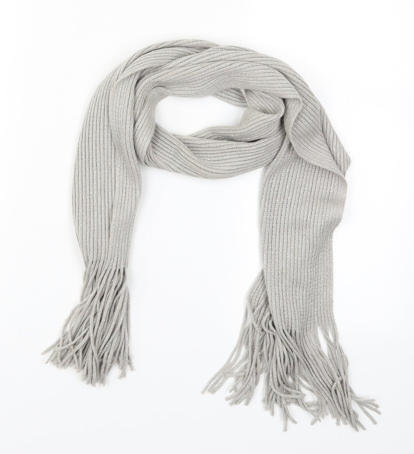 Preworn Womens Grey Scarf