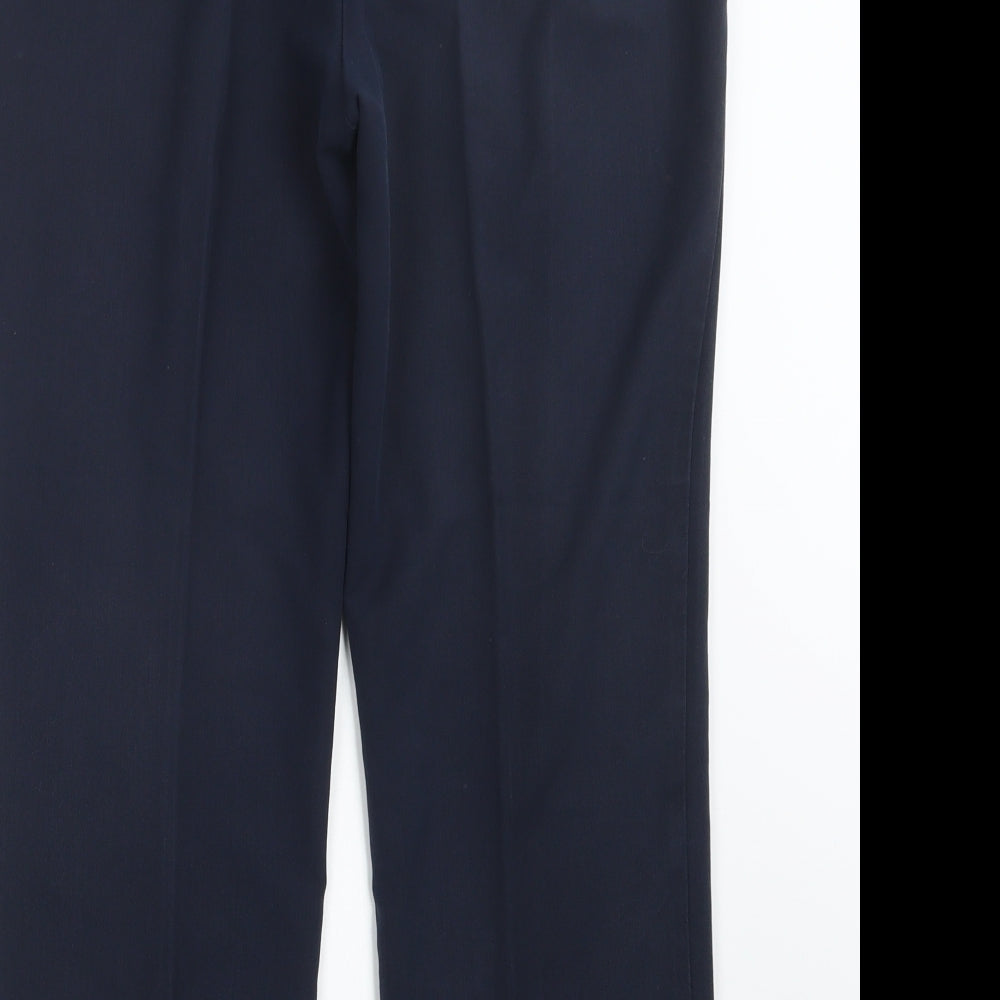 Classics Womens Blue Trousers Size 14 L26.5 in