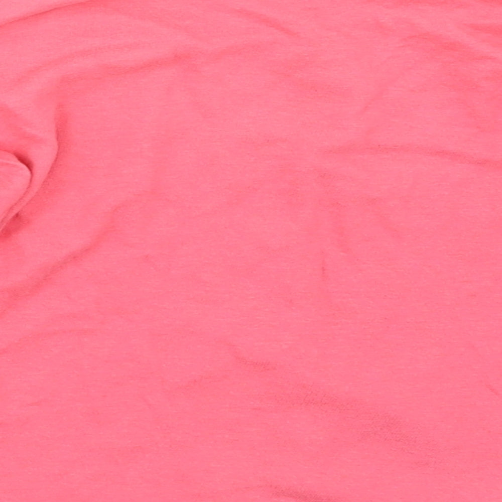 girl2girl Girls Pink Basic T-Shirt Size 5-6 Years