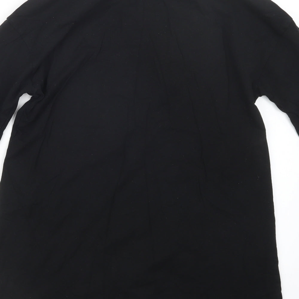 SheIn Girls Black Basic T-Shirt Size 10 Years