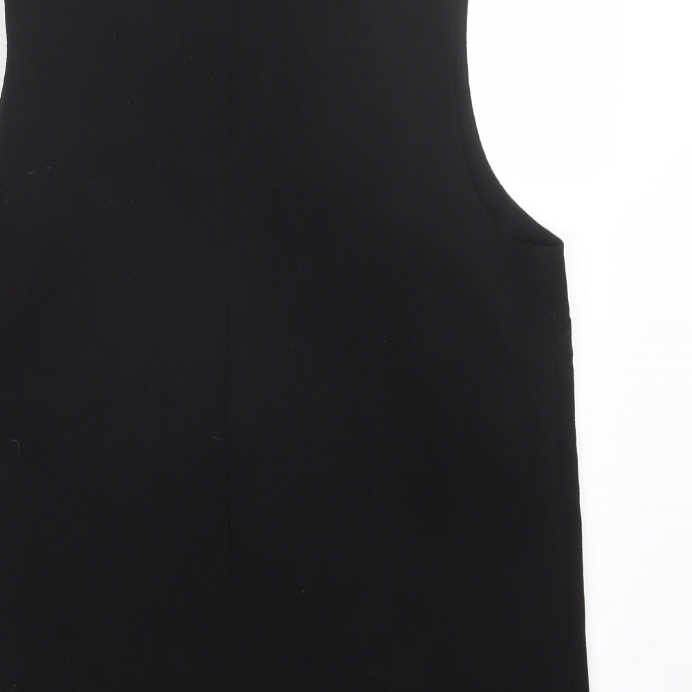 New Look Womens Black Basic Blouse Size 12